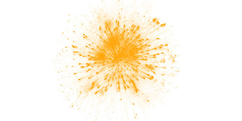 Golden firework texture, thin stroke lines. Isolated png illustration, transparent background....