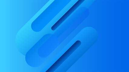 ILLUSTRATION ABSTRACT BACKGROUND ELEGANT BLUE GRADIENT SMOOTH LIQUID COLORFUL DESIGN WITH DIAGONAL GEOMETRIC SHAPES VECTOR TEMPLATE GOOD FOR MODERN WEBSITE, WALLPAPER, COVER DESIGN 