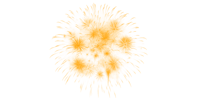 Golden firework texture, thin stroke lines. Isolated png illustration, transparent background. Design for overlay, montage, texture. Happy new year concept.	 - Powered by Adobe