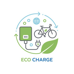 Eco-Friendly Electric Bike Charging Station Renewable Energy and Sustainable Transportation