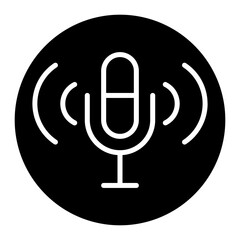 podcast microphone ghlyp icon