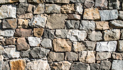 Rough stone wall texture