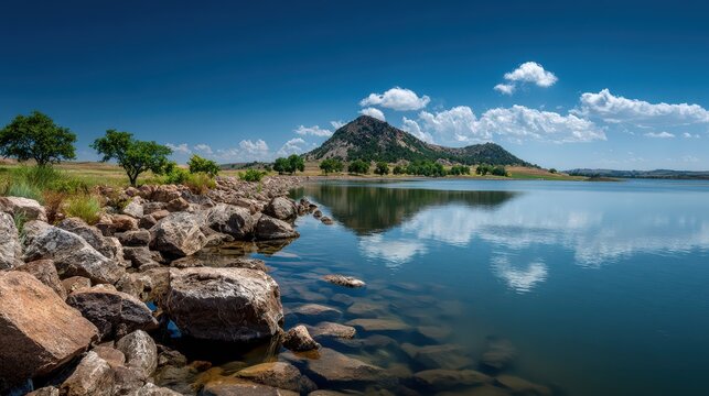 Mountain Lake Lawtonka: Scenic Water Supply for Lawton, Oklahoma