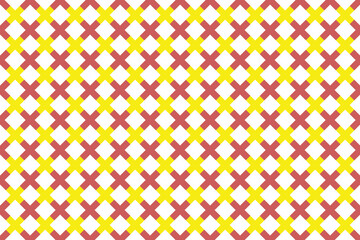 Indian Red color and Yellow color continuous garden mesh is suitable for wallpaper