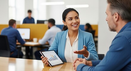 Friendly Customer Relationship Manager Assisting Client — highlighting communication, empathy, and service excellence