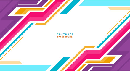 Abstract colorful arrows background design