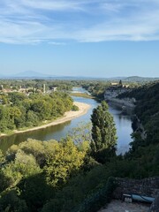 River views in a small village in the south of France