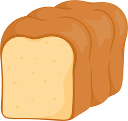illustration rye bread