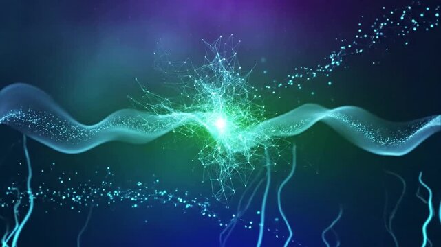 Dynamic simulation of organic growth patterns, showcasing intricate connections and fluid transformations within a digital ecosystem. Overhead, tracking