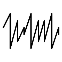 sound wave line icon