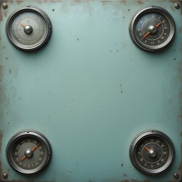 Industrial Gauge Panel