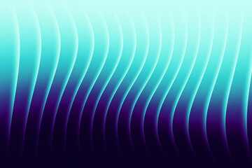 Undulating Cyan and Indigo Abstract Background