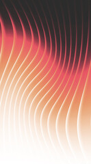 DYnamic vertical orange abstract background with wavy lines
