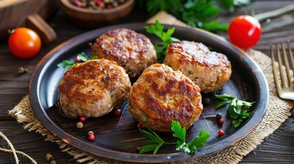 Denmark's Beloved Pan-Fried Meatballs, a Staple of Hearty Home Cooking