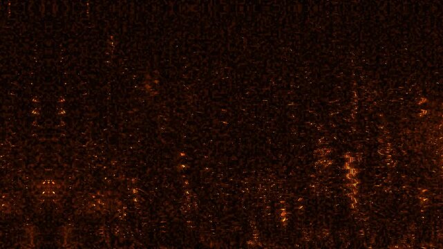 Vintage Film Burn Overlay with Warm Glow and Dust Texture. High quality 4k footage