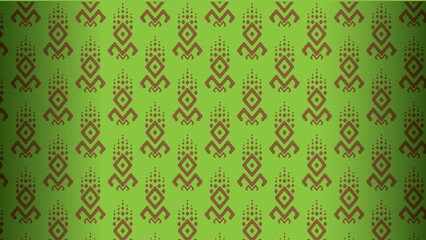 Tribal textile motifs pattern design