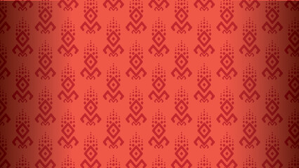 Tribal textile motifs pattern design