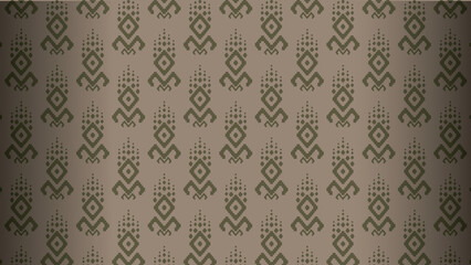 Tribal textile motifs pattern design