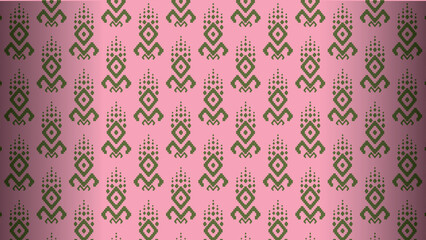 Tribal textile motifs pattern design