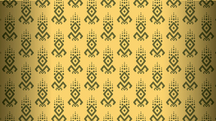 Tribal textile motifs pattern design