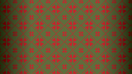 Tribal textile motifs pattern design