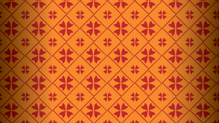 Tribal textile motifs pattern design