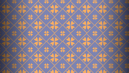 Tribal textile motifs pattern design