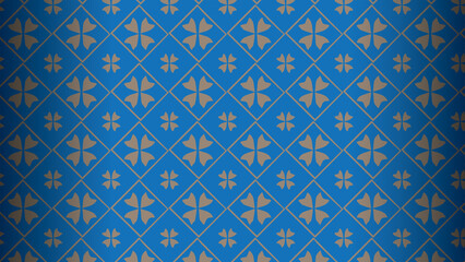 Tribal textile motifs pattern design