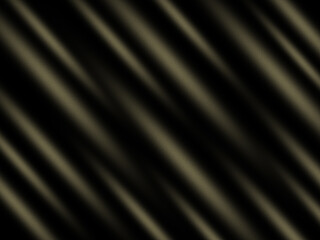 Abstract dark background with diagonal shimmering golden lines and shadows