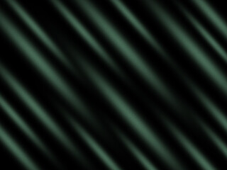 Dark teal fabric with diagonal pleats and subtle texture