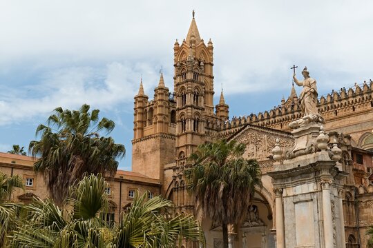 Cattedrale di Palermo was built in the 12th century on the island of Sicily. Italy. Europe. 6th May 2025.