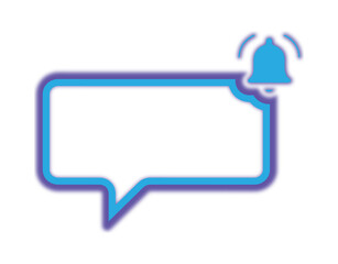 Speech Bubble Notification Icon for New Message and Alert UI Badge – PNG