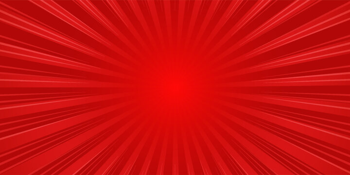 Comic background with red color