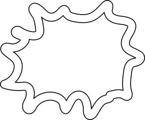 Speech bubbles set, talking, chat, dialog