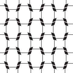 Abstract amazing line square pattern design.