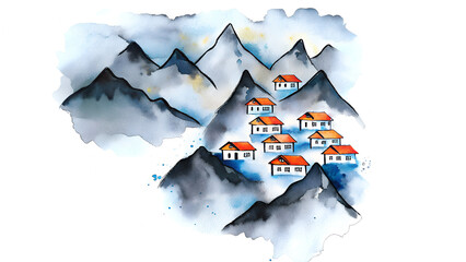 mountain settlement