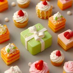 Beautiful delicious cake