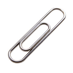 Paper Clip Isolated on Transparent Background