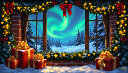 Fototapeta premium Festive atmosphere on a festive day