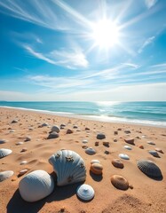 Family on the beach