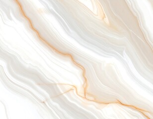 Elegant White Marble Effect Tile Design.