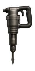 Fototapeta premium Compact pneumatic jackhammer with a short stroke for interior renovation projects.