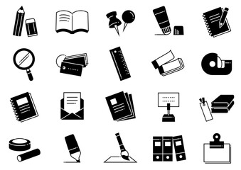 文房具アイコン05　Stationery icons