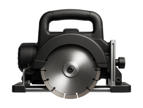 Tile cutter with a diamond blade, ideal for precise cuts in home renovations.