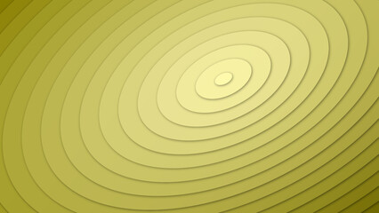 立体感のある同心円