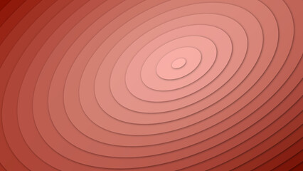 立体感のある同心円