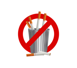 stop smoking sign