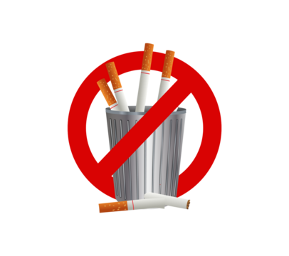 stop smoking sign