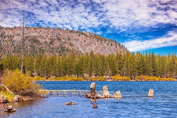Warm day on the lake.