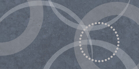 Abstract watercolor grey background. Wallpaper with geometric shapes-circles . old geometric pattern paper in modern art design